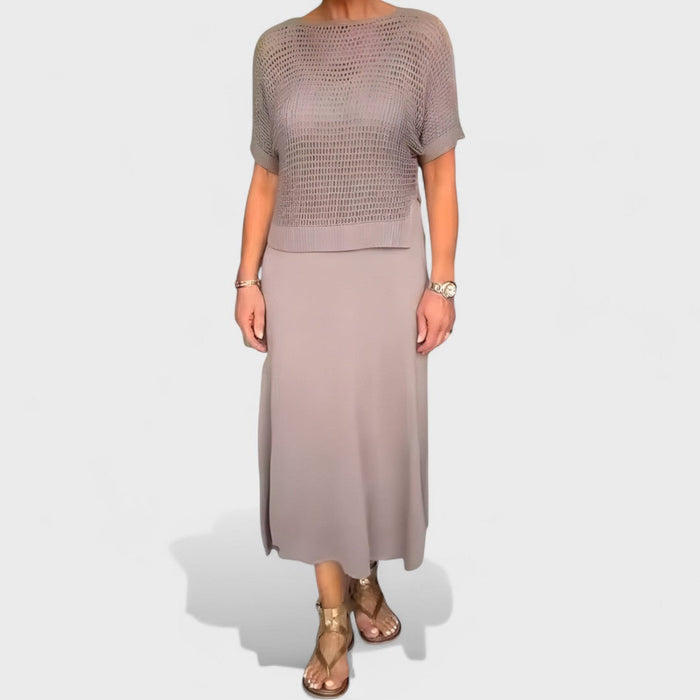 Claudia | Robe d'été à bustier tressé