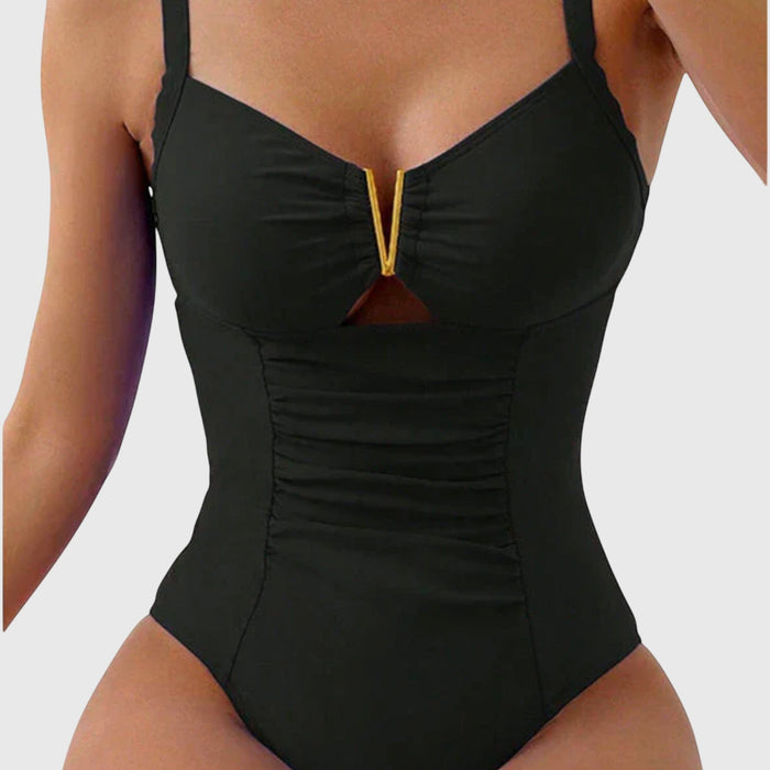 Maillot de bain avec décolleté en V