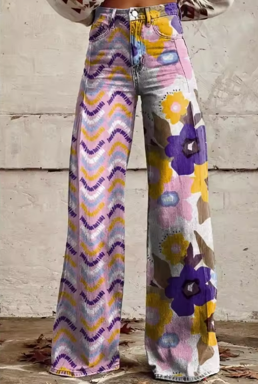 Pantalon Vintage Fluide