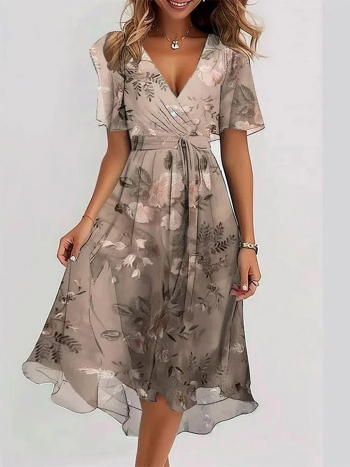 Robe d'été avec couverture de ventre