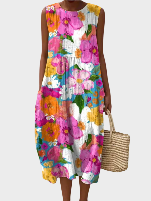 Deborah | Robe midi sans effort