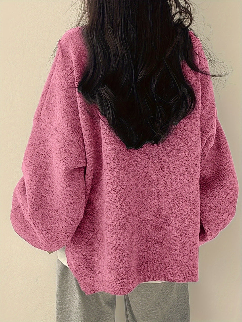 Le pull que l'on prend en premier.