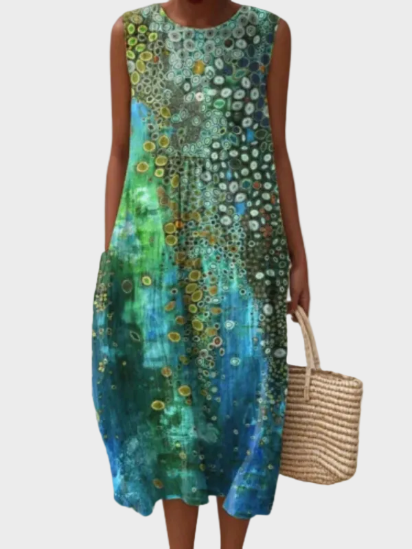 Margaret | Robe midi facile à porter