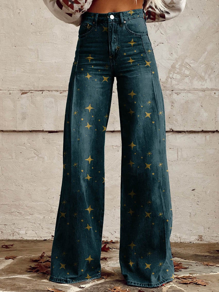 Pantalon Motif Libre