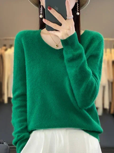 Le pull que l'on prend en premier.