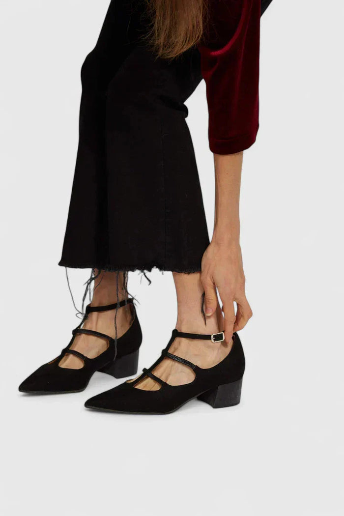 Talons larges confortables