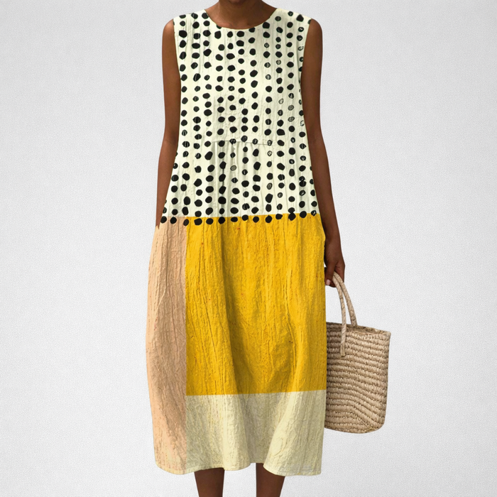 Robe d’Été Confortable Sans Manches