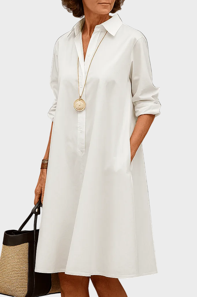 Clara | Robe midi intemporelle