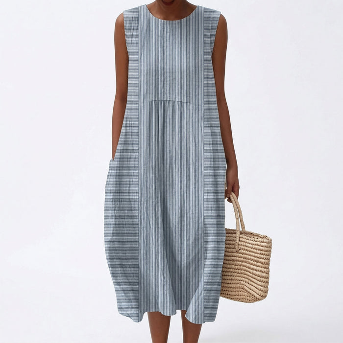 Robe d’Été Confortable Sans Manches