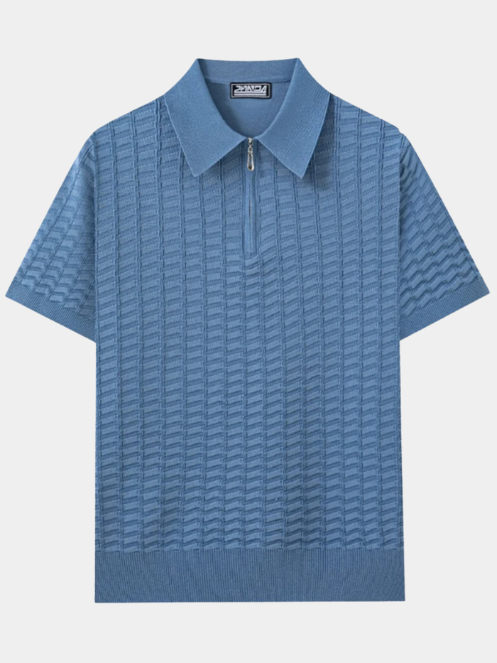 MODERN ZIP POLO FOR MEN