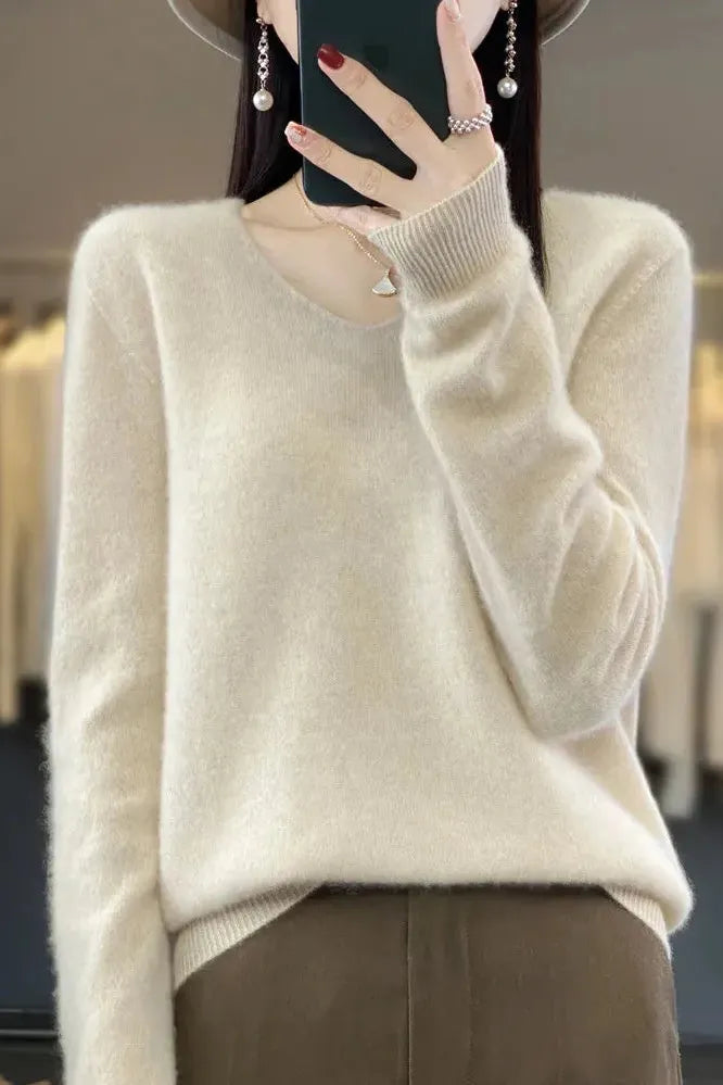 Le pull que l'on prend en premier.
