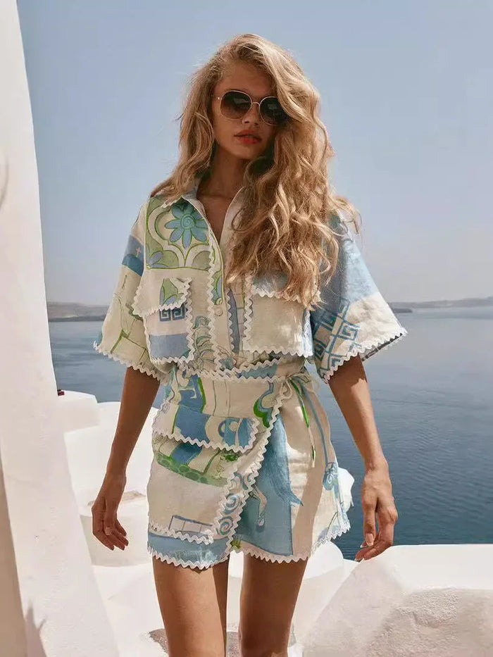 Ensemble Patchwork Chic