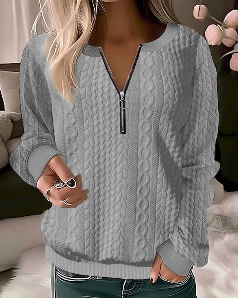 Le pull que l'on prend en premier.