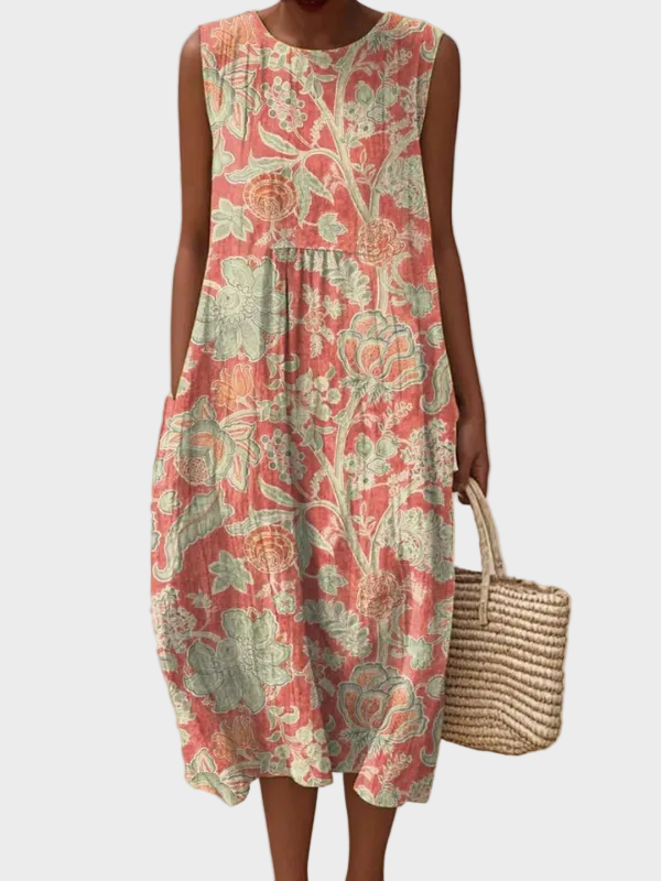 Denise | Robe midi sans effort