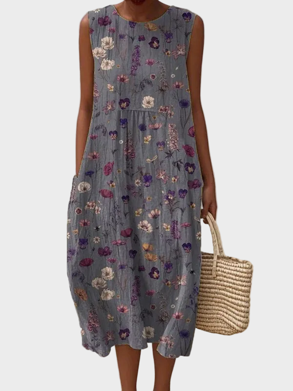 Kerry | Robe midi sans effort
