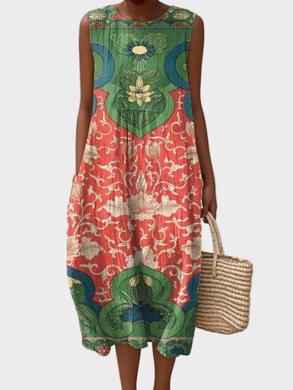 Diana | Robe midi sans effort