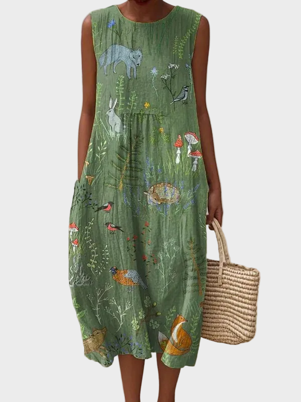 Paula | Robe midi sans effort