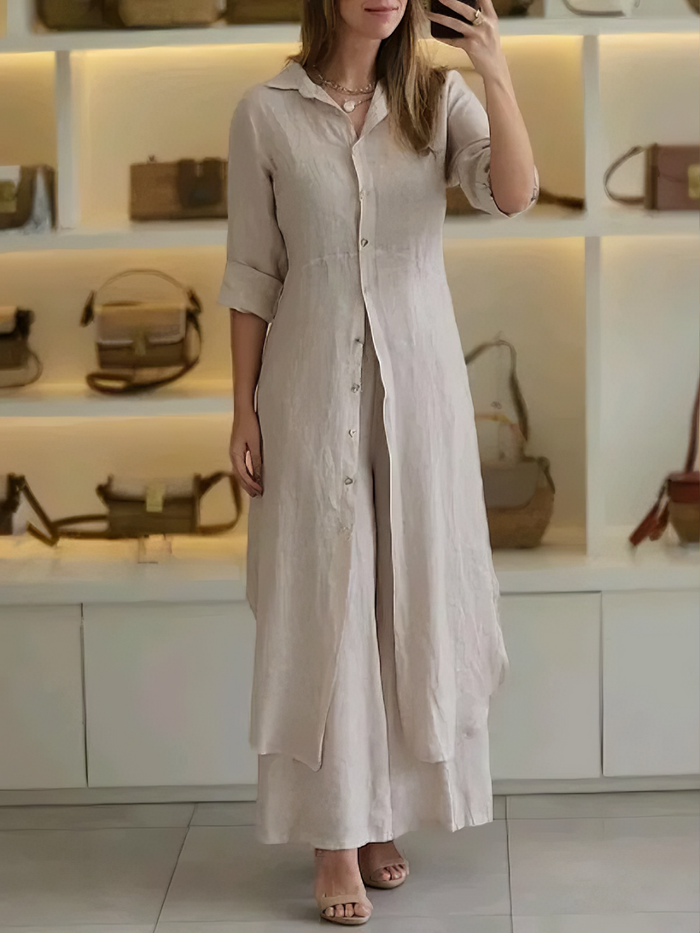 Ensemble Élégant en Deux Pièces