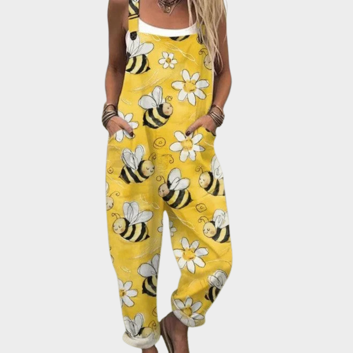 Salopette Abeilles printanières rayonnante