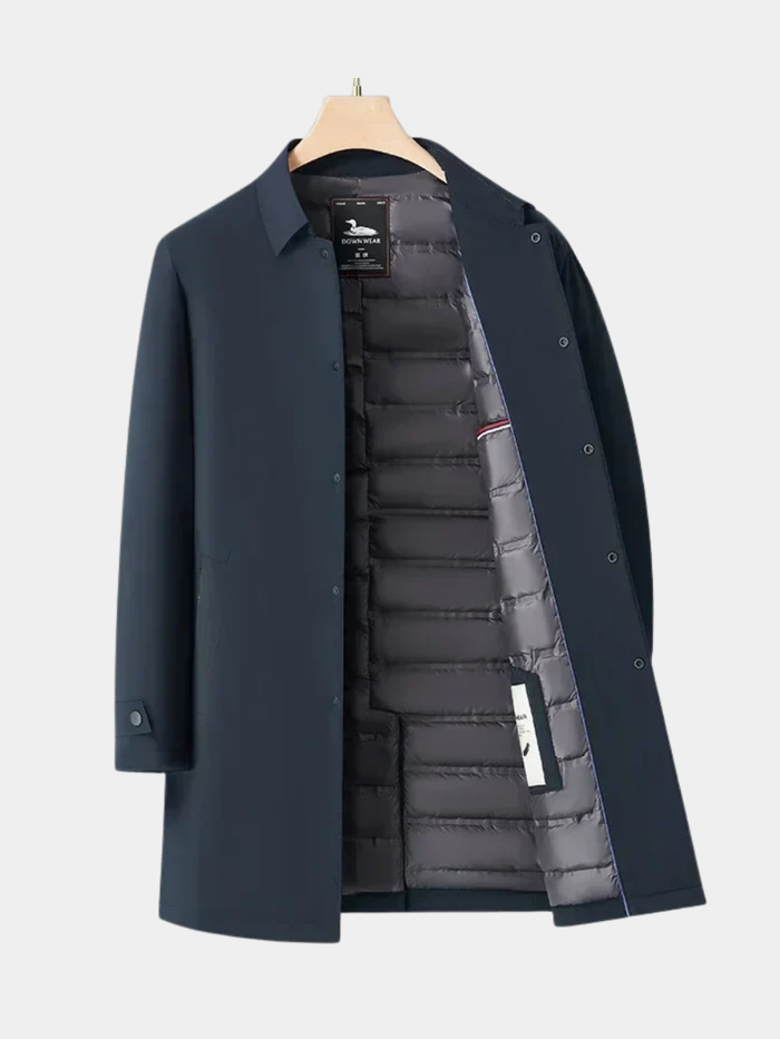 INSULATED TRENCH COAT FOR MEN