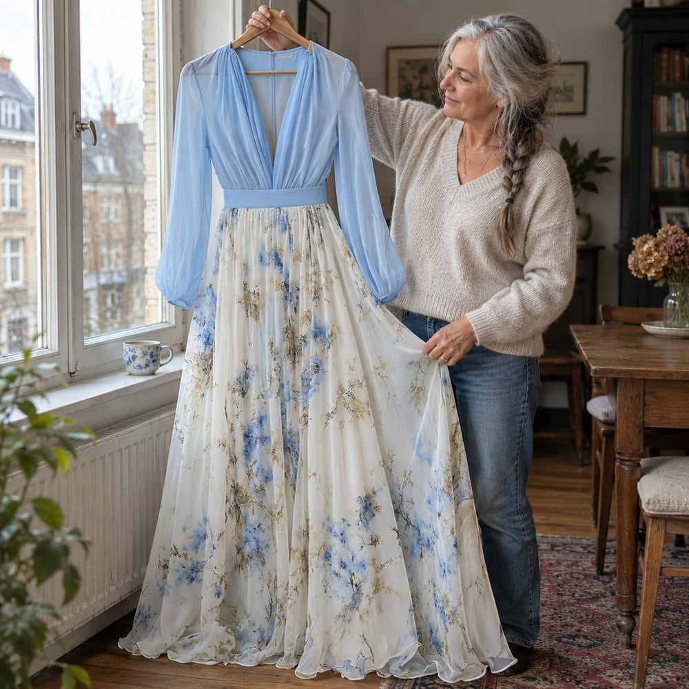 Une robe que vous aimerez avoir choisie.