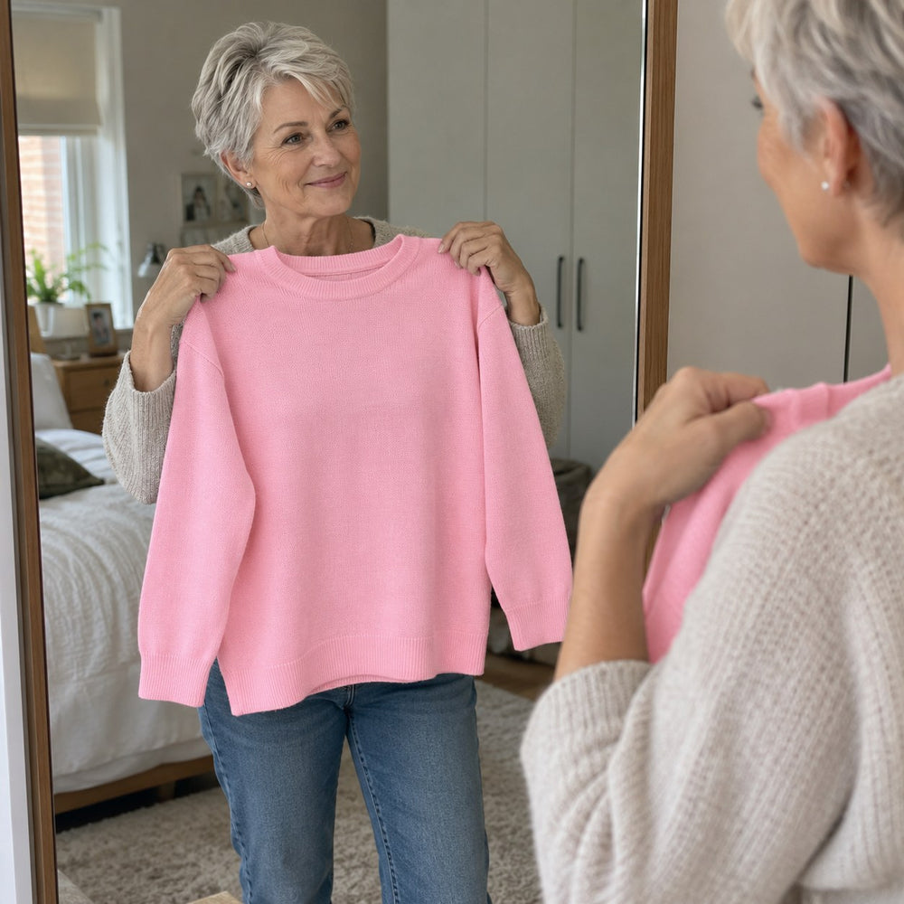 Le pull que l'on prend en premier.