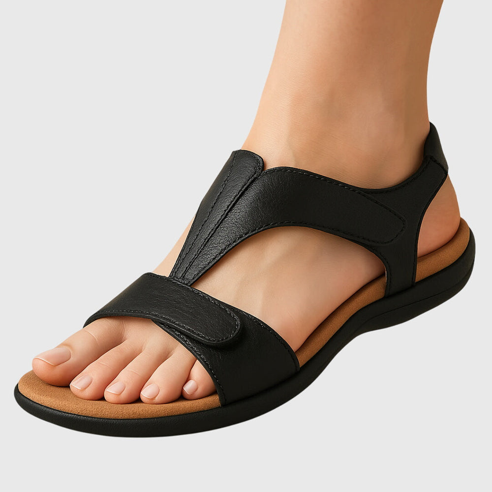 La paire qui termine la tenue.