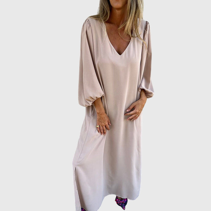 Robe Longue Boho avec Poches
