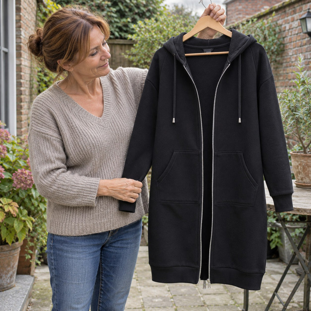 Le pull que l'on prend en premier.