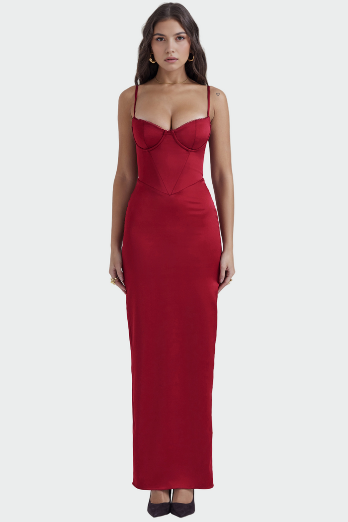 Katerina | Robe en satin
