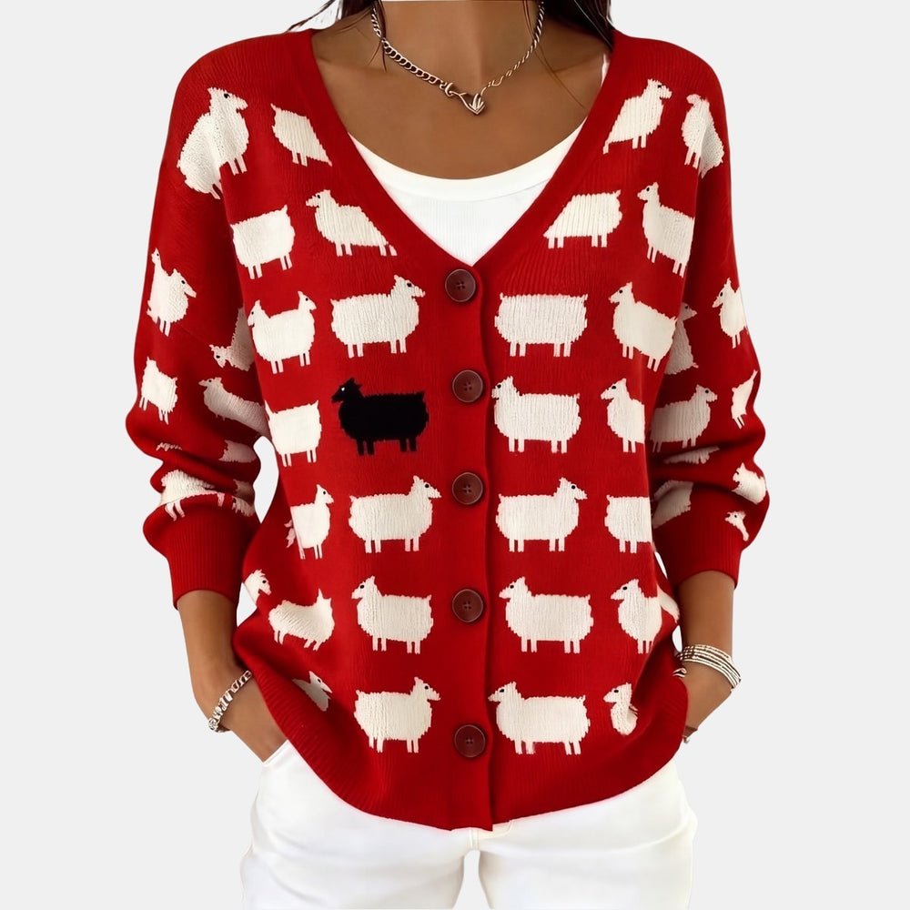 Le pull que l'on prend en premier.