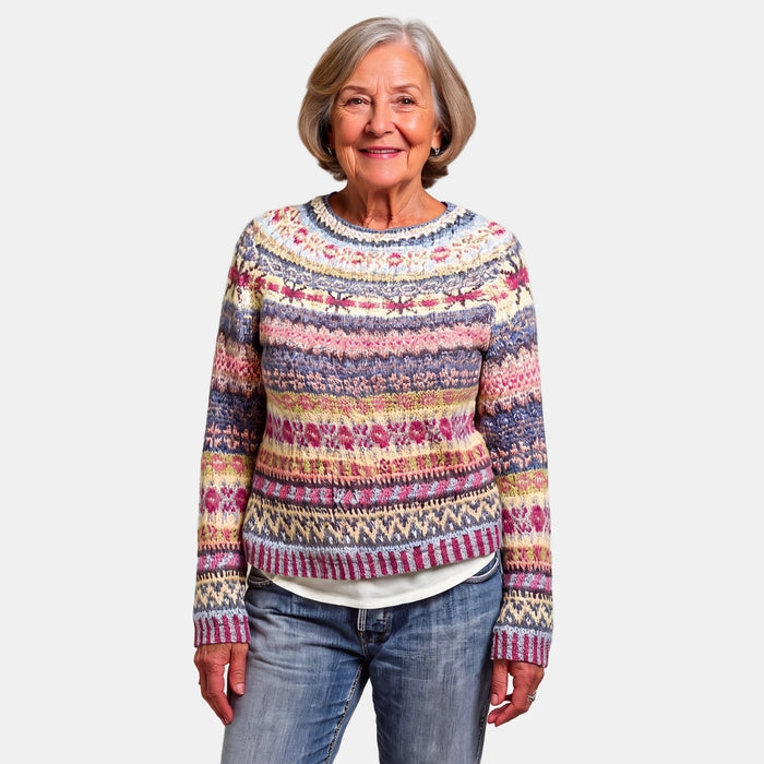 Pull Nordique Bruyère