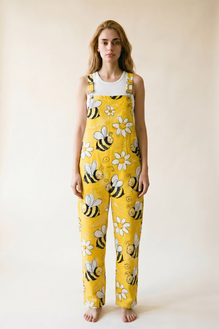 Salopette Abeilles printanières rayonnante