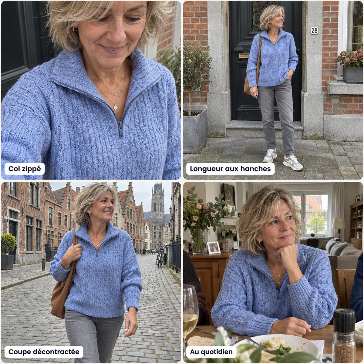 Solène | Pull chic et décontracté