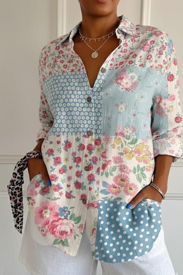Une blouse, du café au dîner.