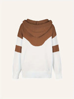 Tiphaine | Sweat à capuche à empiècements et cordon