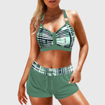Clémence — Ensemble de Bikini Ridé Taille Haute