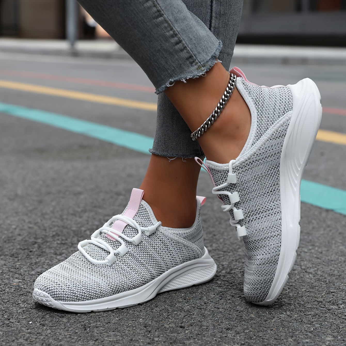 Baskets ultra légères respirantes confort