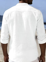 LOOSE STAND COLLAR SHIRT FOR MEN