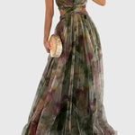 Caroline — Robe Maxi Fleurie
