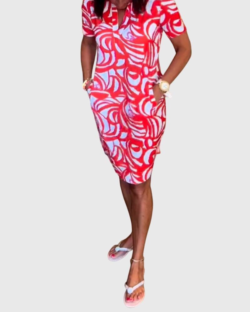 Jeanne — Robe de marche flatteuse Avenue