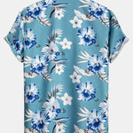 Ensemble Sidonie — chemise à imprimé floral tropical & short de bain