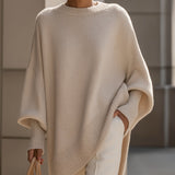 Albane | Pull ample à ourlet asymétrique