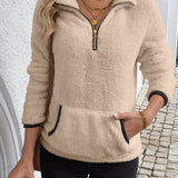 Juliette — Sweat à capuche zippé mi-hauteur