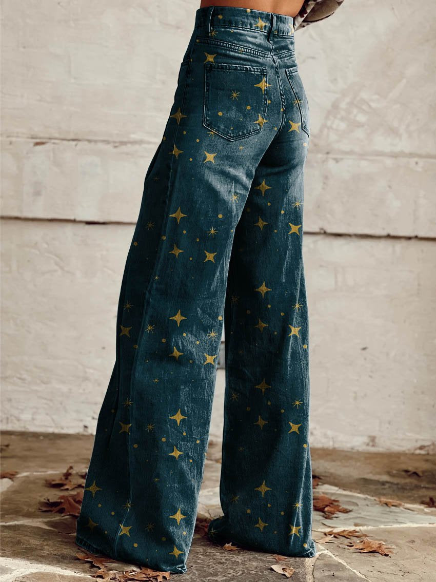 Anaïs — Pantalon Motif Libre