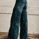 Anaïs — Pantalon Motif Libre