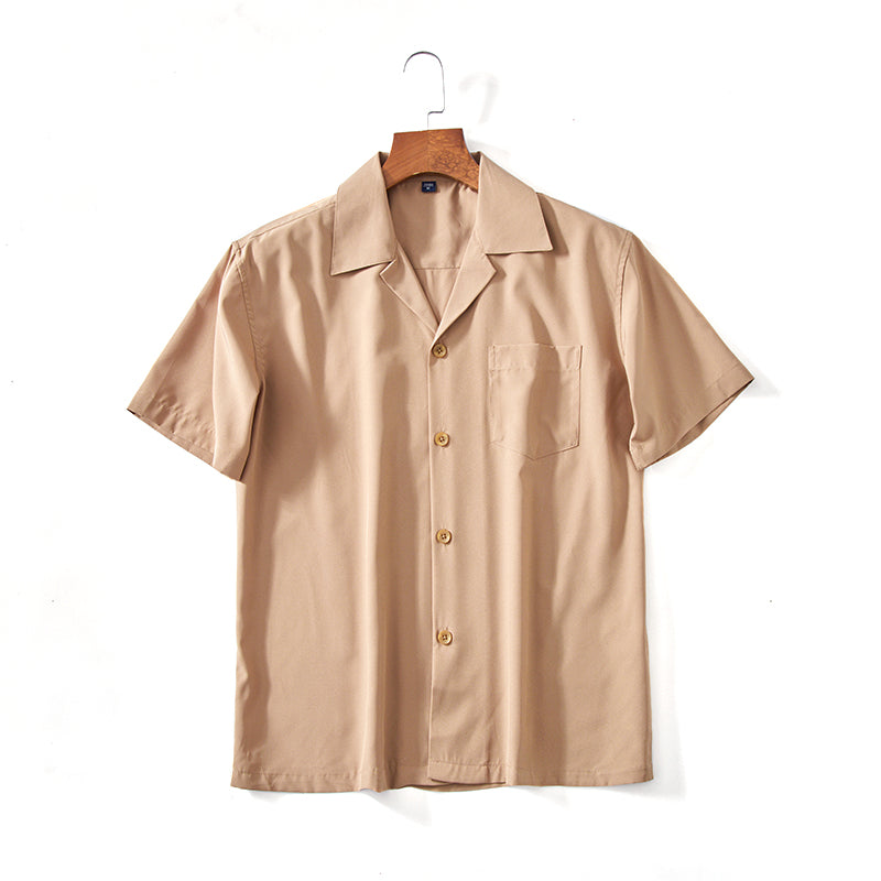 CUBAN COLLAR SUMMER SHIRT FOR MEN