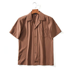 CUBAN COLLAR SUMMER SHIRT FOR MEN