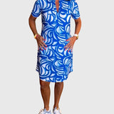 Jeanne — Robe de marche flatteuse Avenue