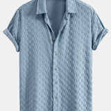 Ensemble — chemise en éponge à damier & short